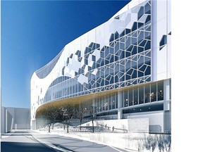 The new Central Library, to be built at 3rd Street S.E. and 7th Avenue in 2018, draws inspiration from a chinook arch, to “allow us to feel the sensitivity of nature in the heart of Calgary,” said Craig Dykers, co-founder of Norwegian architecture firm Snohetta.