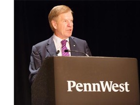Chairman Rick George says Penn West will act quickly to correct errors in its historical accounting.