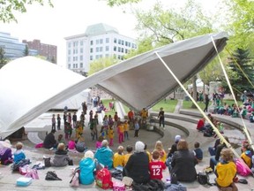 The Circle Stage on Olympic Plaza will host a variety of concert performances, including kid’s rock act K.O.R.E., Peterpots, rapper Transit and Wild Things, an interactive theatre piece from Parks Canada.