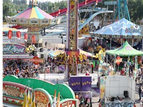 Clear skies and hot weather beckoned 1.26 million people to the Stampede grounds this year.