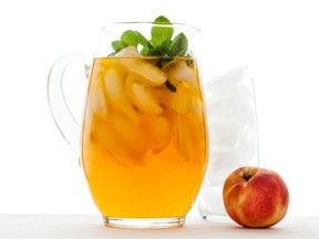 Use cold green tea for refreshing chilled beverages.