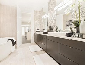 An ensuite at Overture, by Jayman Modus.