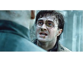 Daniel Radcliffe as Harry Potter. He was devastated by the death of his friend and co-star Richard Griffiths.