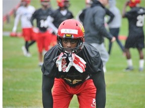 U of C Dinos defensive back Antonio Penn will suit up for the club’s home opener on Friday night. He is the cousin of Stamps defensive line coach DeVone Claybrooks.