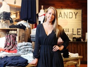Elise Alldridge, regional manager of the new Brandy Melville location at the Market Mall in Calgary.