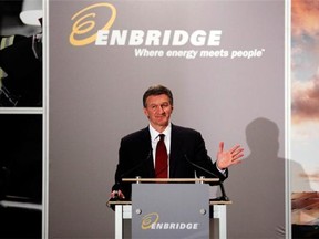 In a Montreal speech, Enbridge CEO Al Monaco said the company will "do everything in our power to protect communities and the environment."