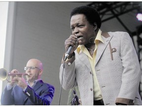 Brooklyn outfit Lee Fields and The Expressions played the main stage at the Calgary Folk Music Festival Friday. Their performance left the audience wanting more, the Herald's Mike Bell writes.