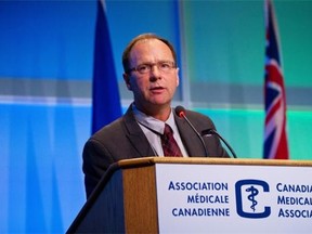 Dr. Eric Wasylenko, a family physician specializing in palliative care, was recently recognized by the Canadian Medical Association for his work in medical ethics. (Calgary Herald/File)