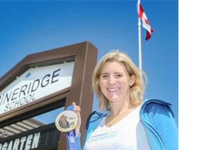 Five-time Olympic medallist Hayley Wickenheiser made a special in-person visit to Pineridge School in Calgary earlier this week.