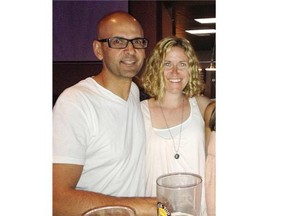 Former Calgary teacher Neil Bantleman, shown with wife Tracy, has been held in an Indonesian jail for more than three weeks without being charged, accused of sexually abusing students at a school in Jakarta.