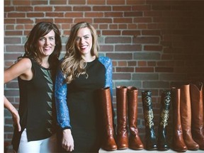 For funky footwear that’s made to fit you, check out Poppy Barley, started by sisters Kendall and Justine Barber.