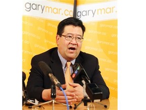 Gary Mar, Alberta’s trade representative in Asia, collected $275,000 in base salary, $51,000 in cash benefits, and $234,000 in non-cash benefits for the year ending March 31