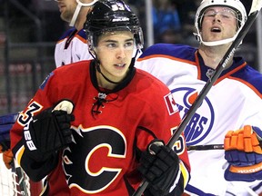 Johnny Gaudreau is one of the players to watch as the Flames take on the Oilers in pre-season action at the 'Dome tonight.