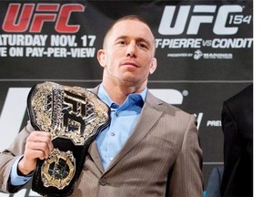 Georges St-Pierre, former UFC champion, will be coming to Calgary for a charity poker tournament at Cowboys Casino.