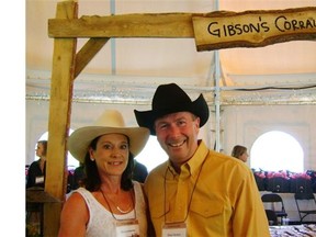 Gibson Energy CEO/president Stew Hanlon and his wife Dianne were the party hosts.