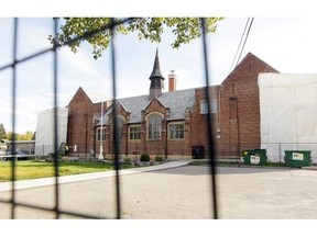 Heavily damaged in the flood of 2013, Elbow Park School will undergo a $16.5-million restoration that will preserve three existing brick walls.