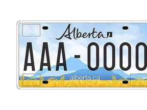 The Herald editorial board can’t imagine a better choice for Alberta’s new licence plate than Version 1.