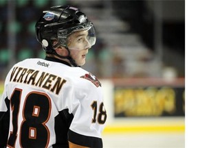 Hitmen forward Jake Virtanen is projected to be drafted somewhere in the first 15 picks in next weekend’s NHL draft, and he says teams aren’t shying away from him because of his recent shoulder surgery.