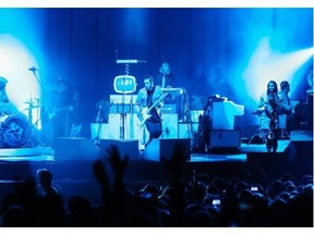 Jack White closes out the first day of X-Fest at Fort Calgary in Calgary on Saturday, Aug. 30, 2014. (Jenn Pierce/Calgary Herald)