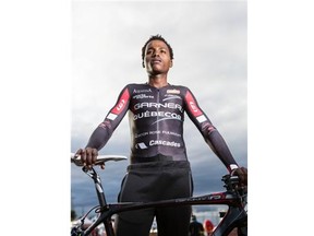 Janvier Hadi of the Rwandan national biking team has been invited by Team Garneau of Canada to be a guest rider on their team for the 2014 Tour of Alberta. He was just three years old when the Rwandan genocide took place.