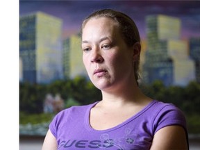 Jodie Huber is being evicted from her home next month by Calgary Housing because her babysitter has a service dog and the agency has a no pet policy. The babysitter has epilepsy.