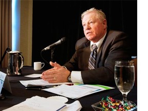 Dr. John Cowell, official administrator of Alberta Health Services, was one of three people left in positions of authority after the entire board was fired by the government in June 2013.