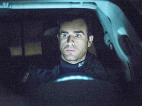 Justin Theroux plays a police chief and father who’s trying to maintain a normal life in a town still shaken by unexplained events.