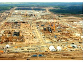 The Kearl oilsands mining project continues to ramp up production near Fort McMurray.