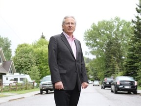Kevin Clark, chair of the Real Estate Council of Alberta in Bowness neighbourhood of Calgary.