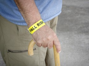 Falls among seniors can be the cause of serious injuries.