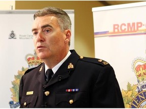 RCMP Inspector Tony Hamori, operations officer major crimes unit in Calgary, reported that Jason Gordon Klaus, 41, and his co-accused, Joshua Frank, 29, are each charged with three counts of first-degree murder in the deaths of Gordon Klaus, 61, Sandi Klaus, 62, and Monica Klaus, 40. on a rural property near Castor last December.