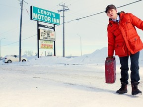 Martin Freeman as Lester Nygaard is shown in a scene from the new television show "Fargo." THE CANADIAN PRESS/HO-Rogers Media/FX/Matthias Clamer ORG XMIT: CPT106 ORG XMIT: POS1404070925566415
