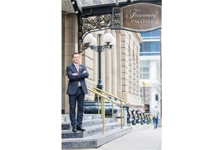 Dan McGowan, general manager of the Fairmont Palliser Hotel in downtown Calgary.