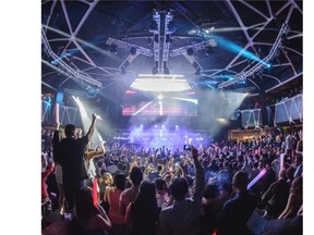 The mega nightclub Hakkasan at the MGM Grand can accommodate up to 7,000 people.