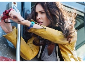 Megan Fox is April O’Neil in Teenage Mutant Ninja Turtles.