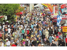 You'll need all the self-control you can muster when you head out to battle the crowds that gather at the Calgary Stampede.