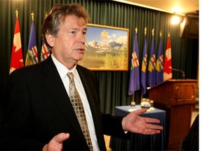 Former Alberta Deputy Premier Ron Stevens.