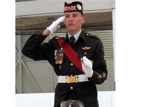 Teegan Martin will join Prime Minister Stephen Harper for Remembrance Day ceremonies in Ottawa after being named this country’s top army cadet.