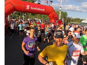The 50th Calgary Marathon was underway Sunday morning, with runners competing in 10K, half-marathon, marathon and 50K distances.
