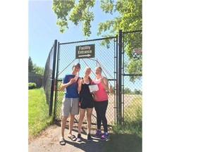 Brayden Brown, Nicole Bolder and Jessica Bolder were the lucky ones Sunday who found $150 hidden in Fish Creek Park by an anonymous benefactor posting hints via a Twitter account, HiddenCashYYC. It's a local spinoff of a treasure hunt that started recently in San Francisco.