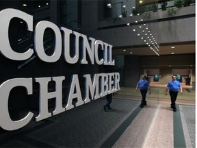 Council chambers.