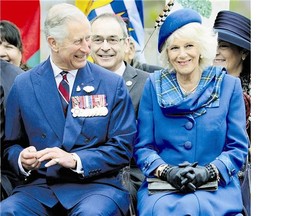 Prince Charles and his wife Camilla enjoy an event in Halifax earlier this week. A reader says the Royal Family needs to practice what it preaches when it comes to the global environment.