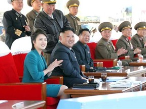 File photo: A North Korean singer said to be Kim Jong-un’s former girlfriend and reported to have been executed by firing squad last year has reappeared on state television. The singer was reported to have been caught up in palace intrigue last summer having incurred the displeasure of Ri Sol-ju, Kim’s wife.