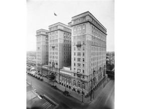 The Palliser was the tallest building in the city when it opened in 1914.