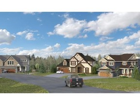 Photos: Belterra 
 Belterra Estate homes are among the housing options at The Slopes in Sylvan Lake, a sustainable development which will eventually include 49 residences.