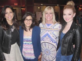 Nordstrom hosted a breakfast June 10 at the Ranchmen’s Club. In attendance were Marguerite Parsley; the Calgary Children’s Hospital Foundation’s Saifa Koonar; Nordstrom Chinook store manager Shelia Wooldridge; and marketing manager Tianna Stevenson. The iconic retailer will open to the public at the Chinook Centre on Sept. 19.