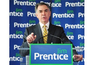 Jim Prentice formally kicks off his campaign in downtown Edmonton on May 21, 2014, to become Alberta’s next premier.