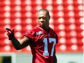 Stamps Receiver Maurice Price was traded to the Ottawa RedBlacks