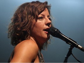 Recording artist Sarah McLachlan performs onstage at the 5th Annual ELLE Women in Music Celebration presented by CUSP by Neiman Marcus. (Photo by Jonathan Leibson/Getty Images for ELLE)