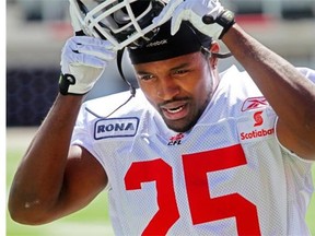 Calgary Stampeders defensive back Keon Raymond is remaining positive that the 2014 CFL season can start on time, but said the players need to get a better deal.